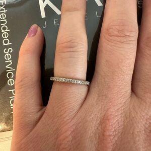 Vera Wang wedding set. Bought in 2015 and never wore them. Both are a size 5